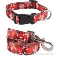 set wholesale floral nylon personalized dog collar custom